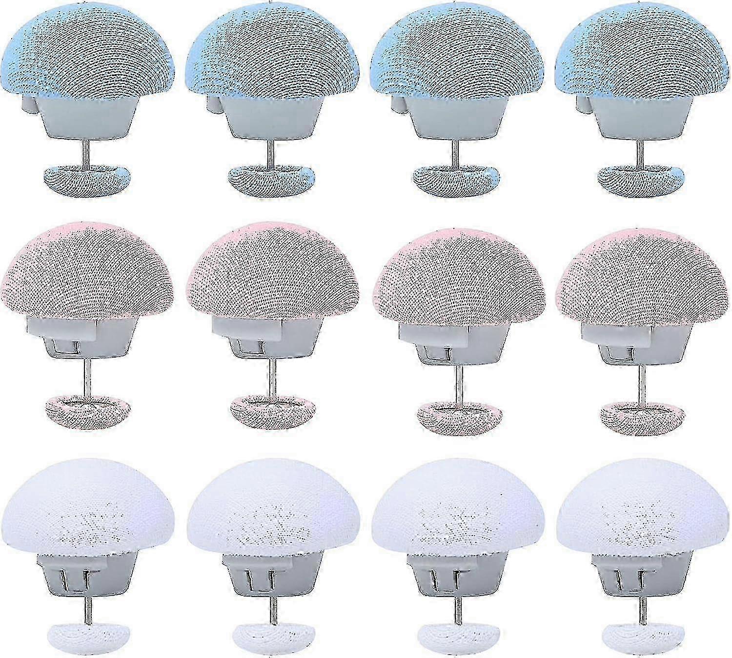 12Pcs Duvet Fastener Clips to Keep Bedding Secure, Plastic