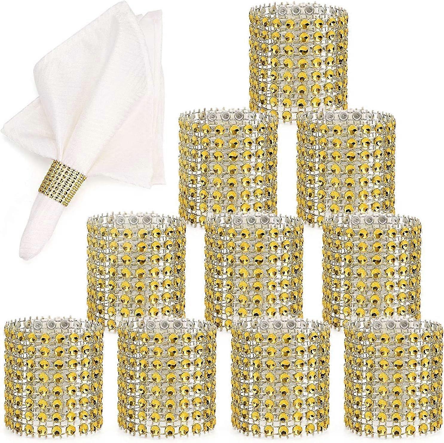 Sparkly Elegant Reusable Napkin Rings