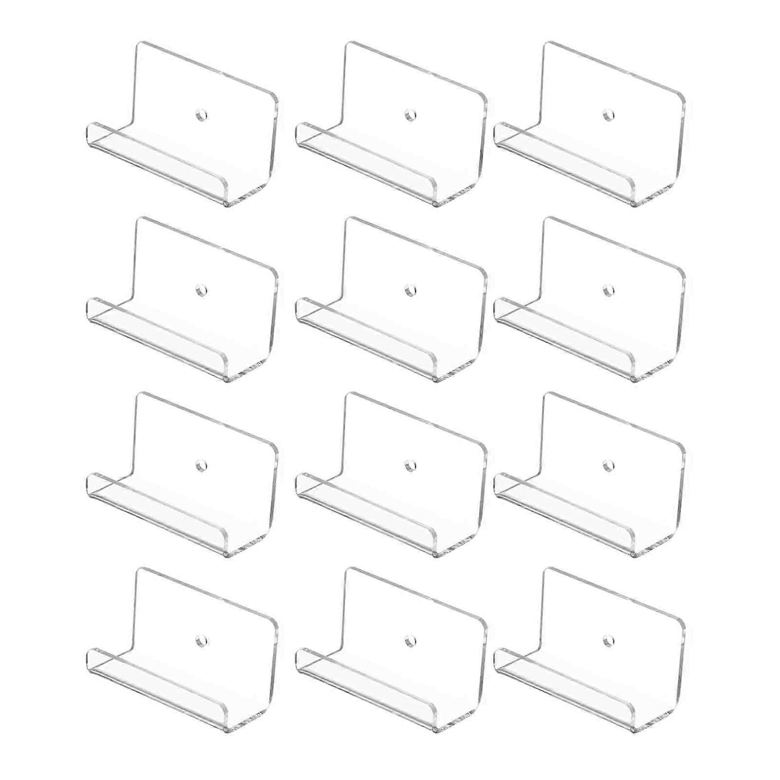 Mini Floating Shelves for Comics - Clear Acrylic Display Stands