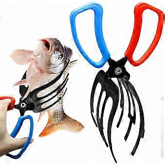 Fishing 2 PCS Metal 3-Claw Anti-Slip Fish Gripper