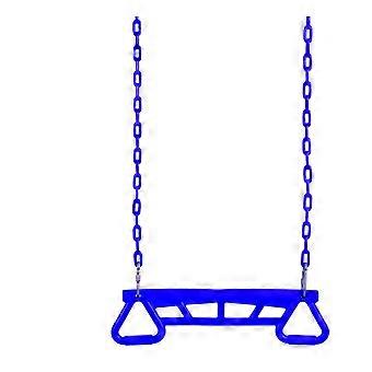 Double Triangle Swing Rings with 0.8 m Chains for Kids Indoor Outdoor Play Equipment