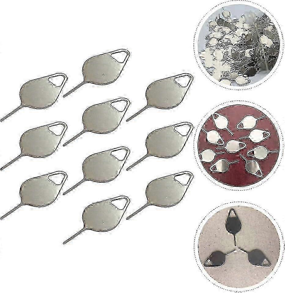 Sim Card Pin Tool 100 Pack Sim Card Pin Ejector Tool Metal Sim Ejector Tool Sim Card Removal Tool Universal Sim Tool Ejector Compatible With And Most