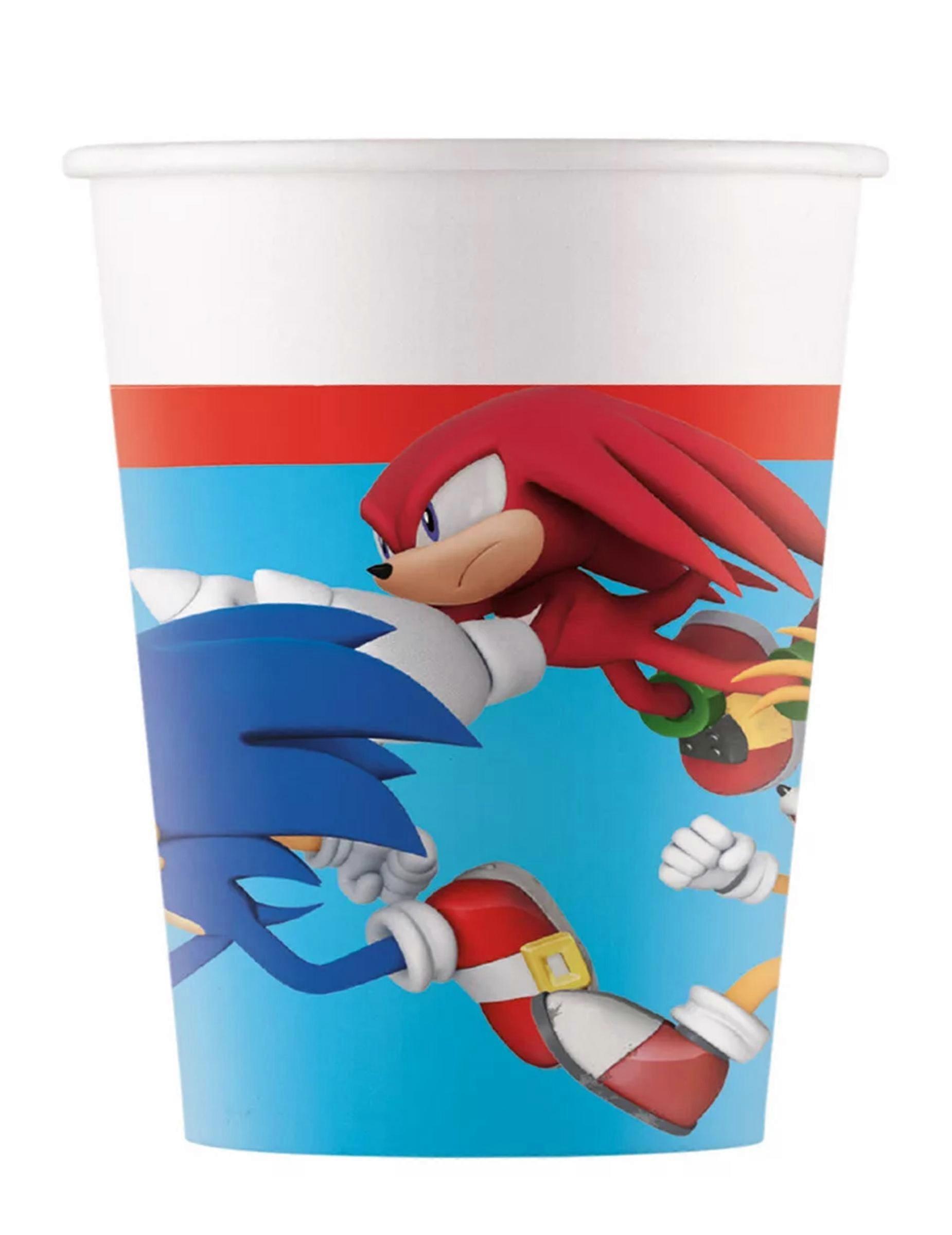 8 Gobelets en carton Sonic 200 ml