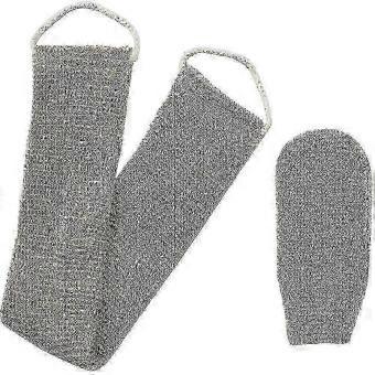Back Washing Strap Horsehair Glove Back Exfoliating Sponge In 100% Natural Hemp Compatible With Body Back Shower Bath Men Women F26 SZTCLV
