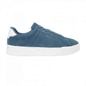 Tommy Hilfiger Mens Court Suede Flat Trainers