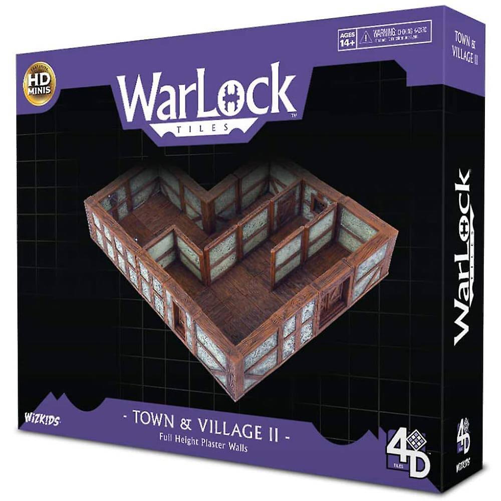 Highly Collectible Excellent Quality WarLock Tiles Full Height Stone Walls B