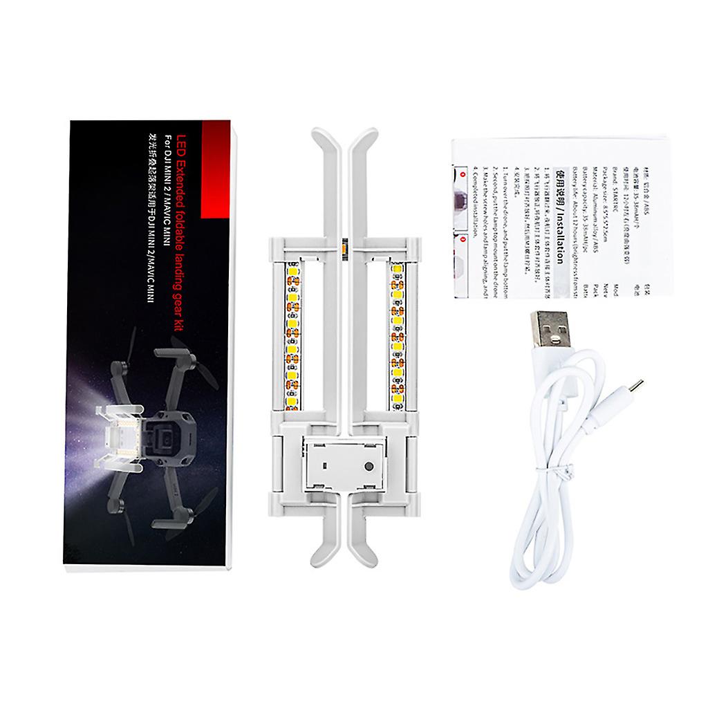 Quick Release LED Landing Gear for Mavic Mini/Mini 2 Drone Height Extender