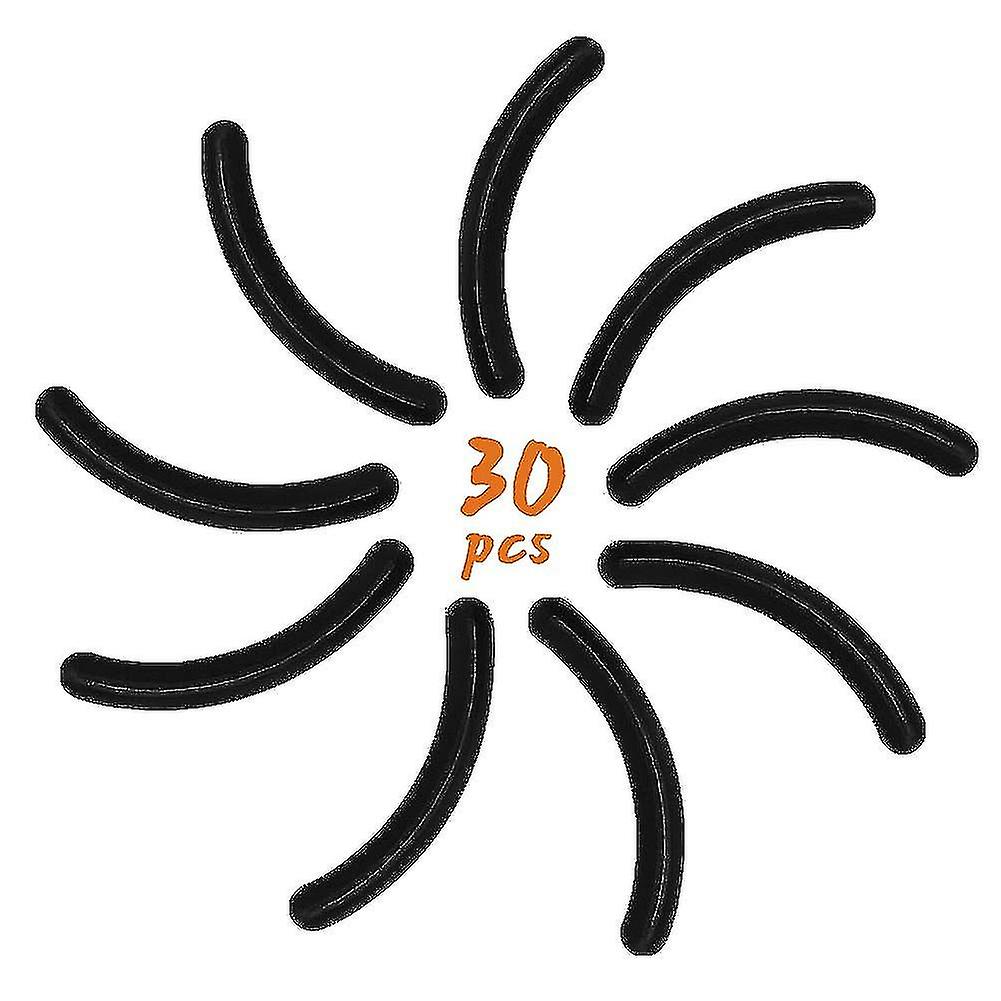 Curler Refills Eyelash Curler Pads Replacement Eyelash Curler Pads For Eyelash Curler,30 Pieces,black