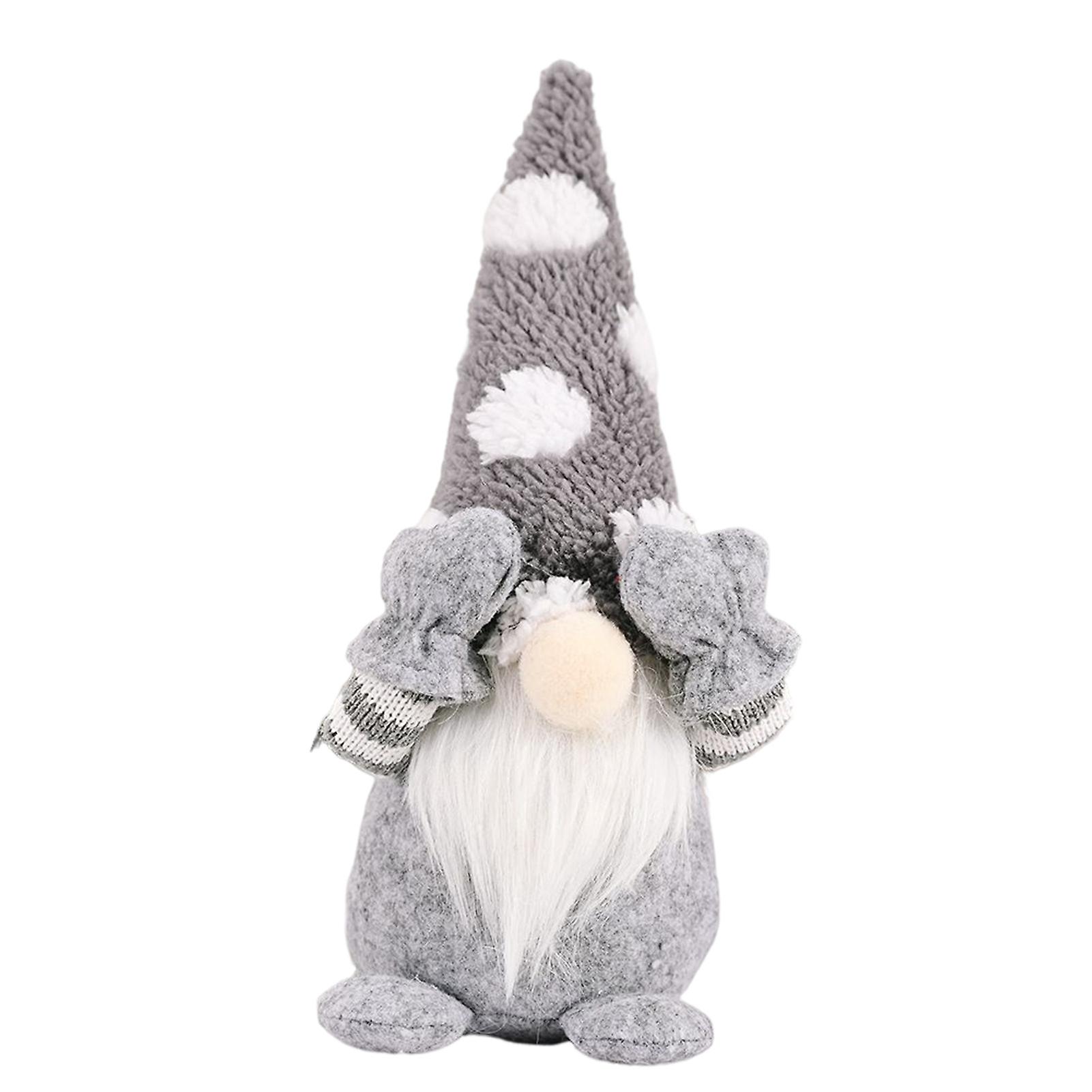 Xmas Christmas Decorations Swedish Tomte With Hands Over Their Eyes Christmas Party Festive Decor