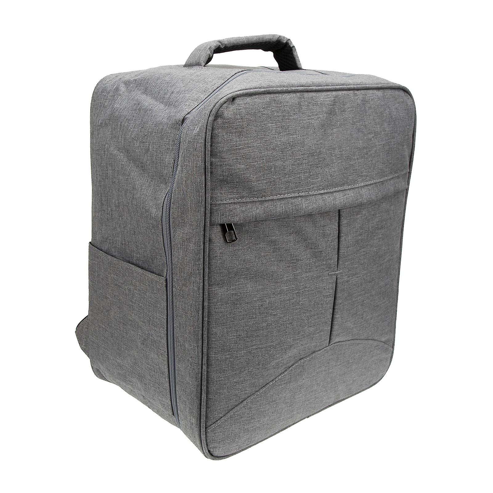 Shockproof Backpack Case Protective Carry Bag for 1/10 RC On-Road Car Gray