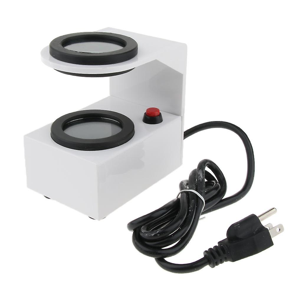 Optisk Brille Linse Stress Tester Polariserende Belastningsmåler US Plug