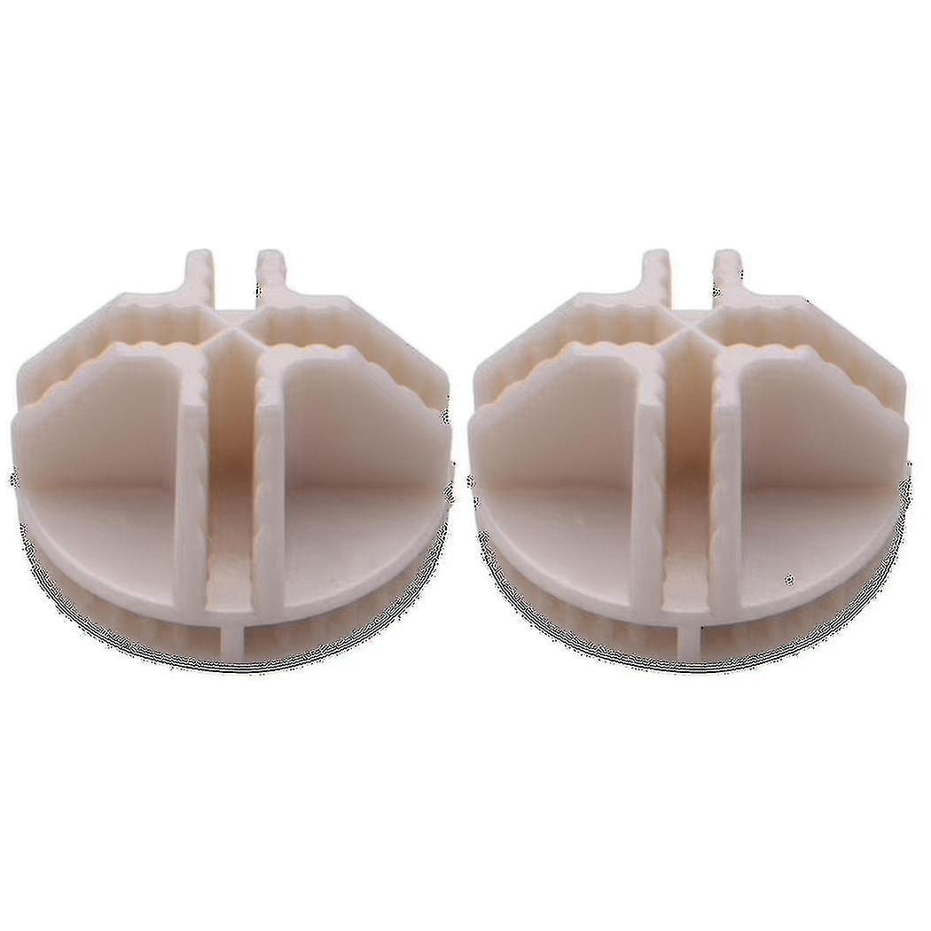 40 Pcs Grid Cube Connector Abs Connectors For Wire Cube Storage Shelving (white)