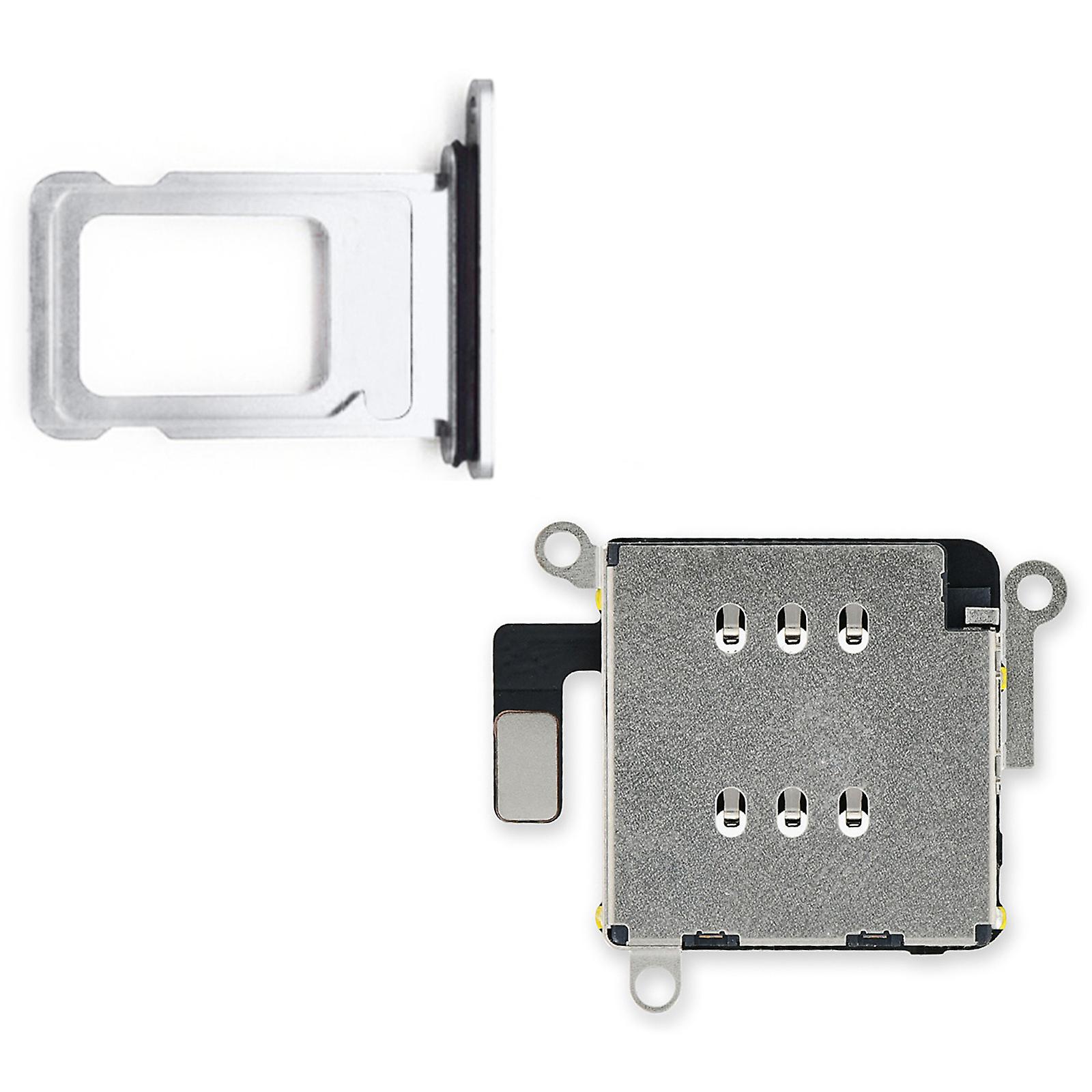 Professional Dual Sim Card Reader Holder For Iphone 11 Slot Socket Flex Cable