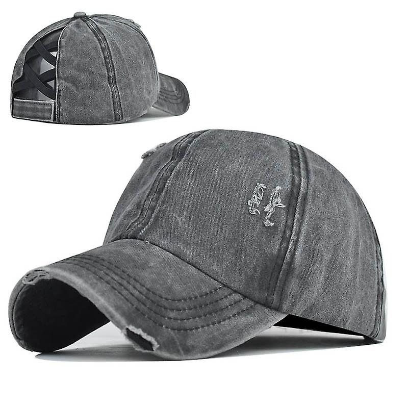 Cross-end Baseball Cap Utendørs solkremhette