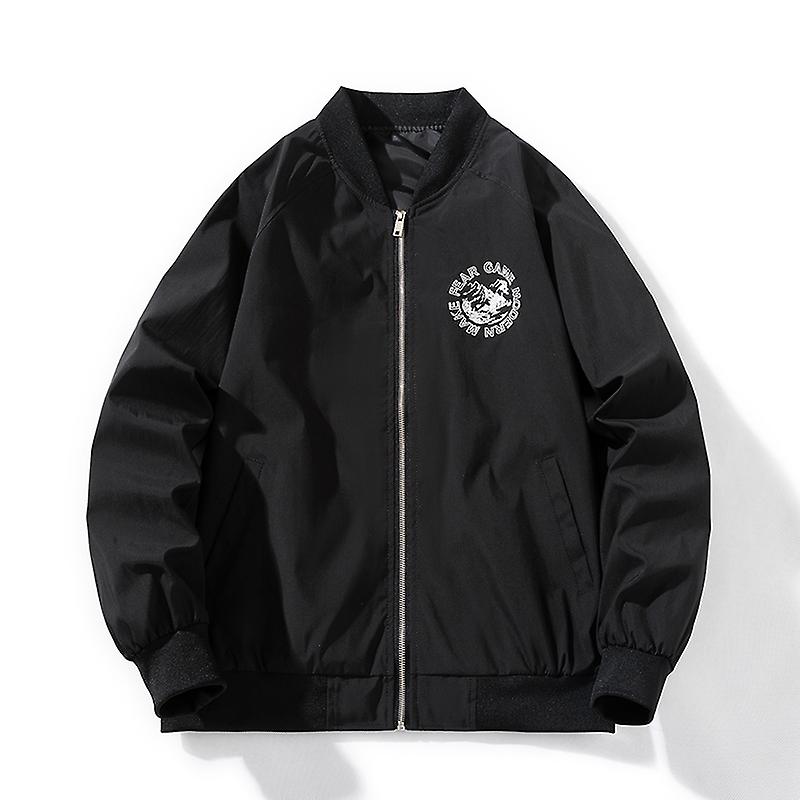 Spring Bomber Jacket For menn Kvinner Broderi Varsity Jacket Baseball