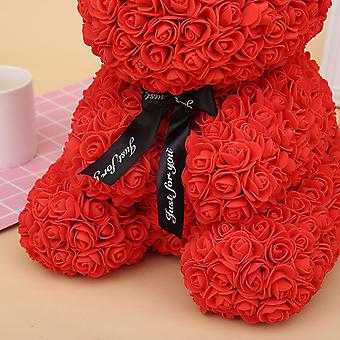 Plastic Flower RabbitValentine's Day Gift Eternal Eternal Flowers Confession Rabbit Foam Rose Bunny Luxury Finish