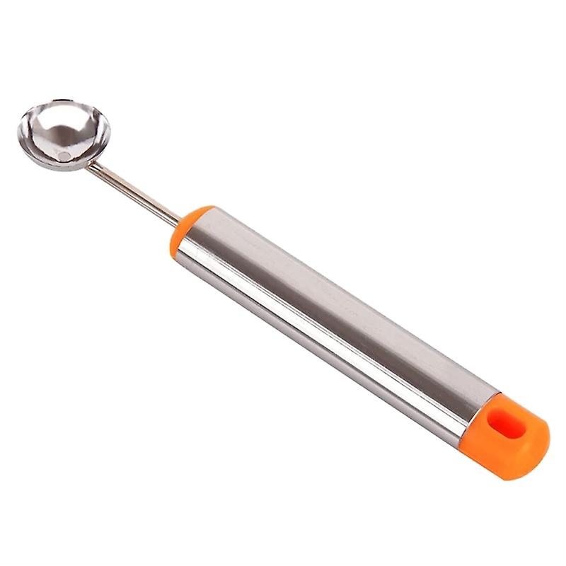 ZHOUBA Stainless Steel Fruit Melon Ball Maker Scoop Ice Cream Spoon Kitchen Gadget Tool