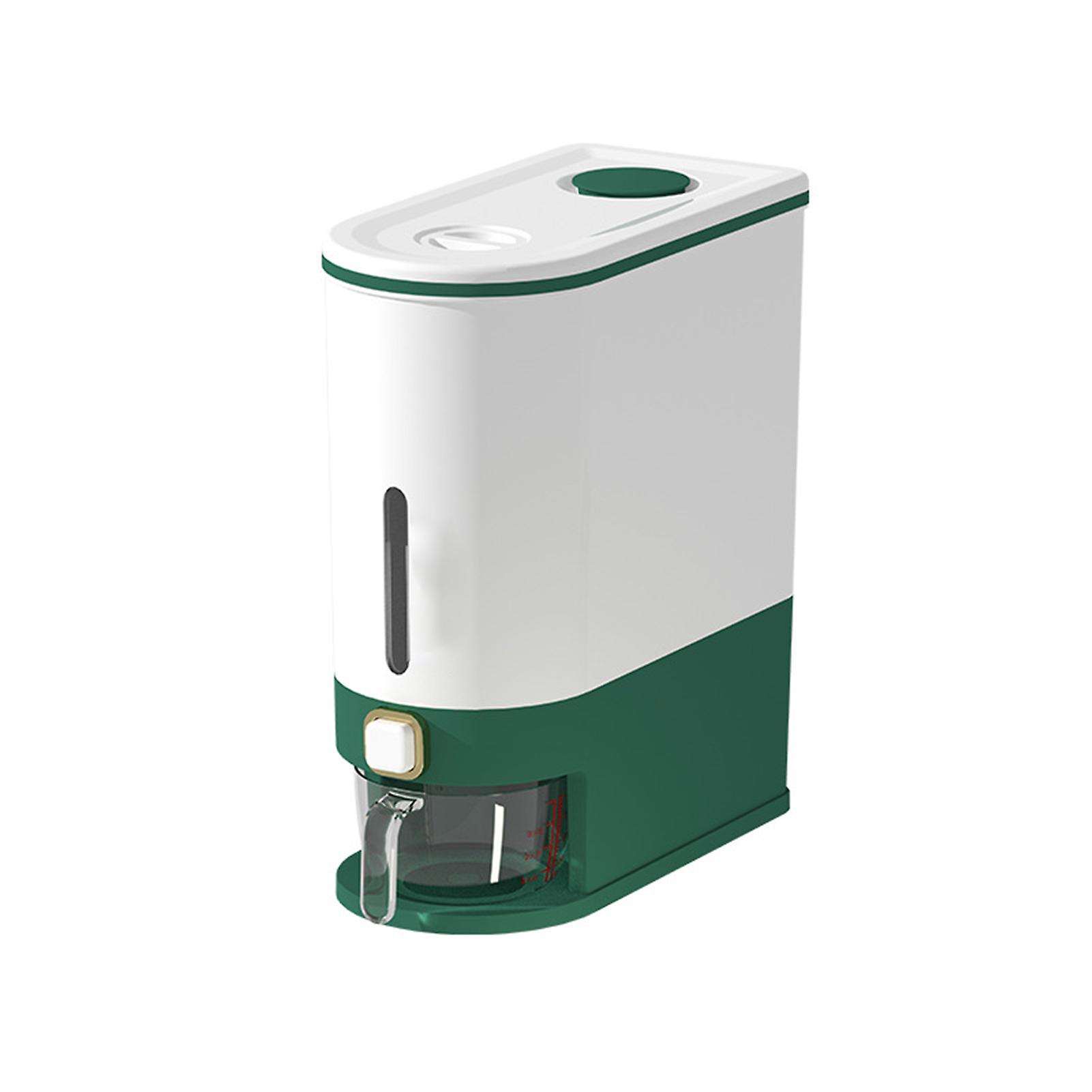 Press-Type Rices Bucket with Visuals Window Multipurpose Waterproof Sealing Cans for Mung Beans