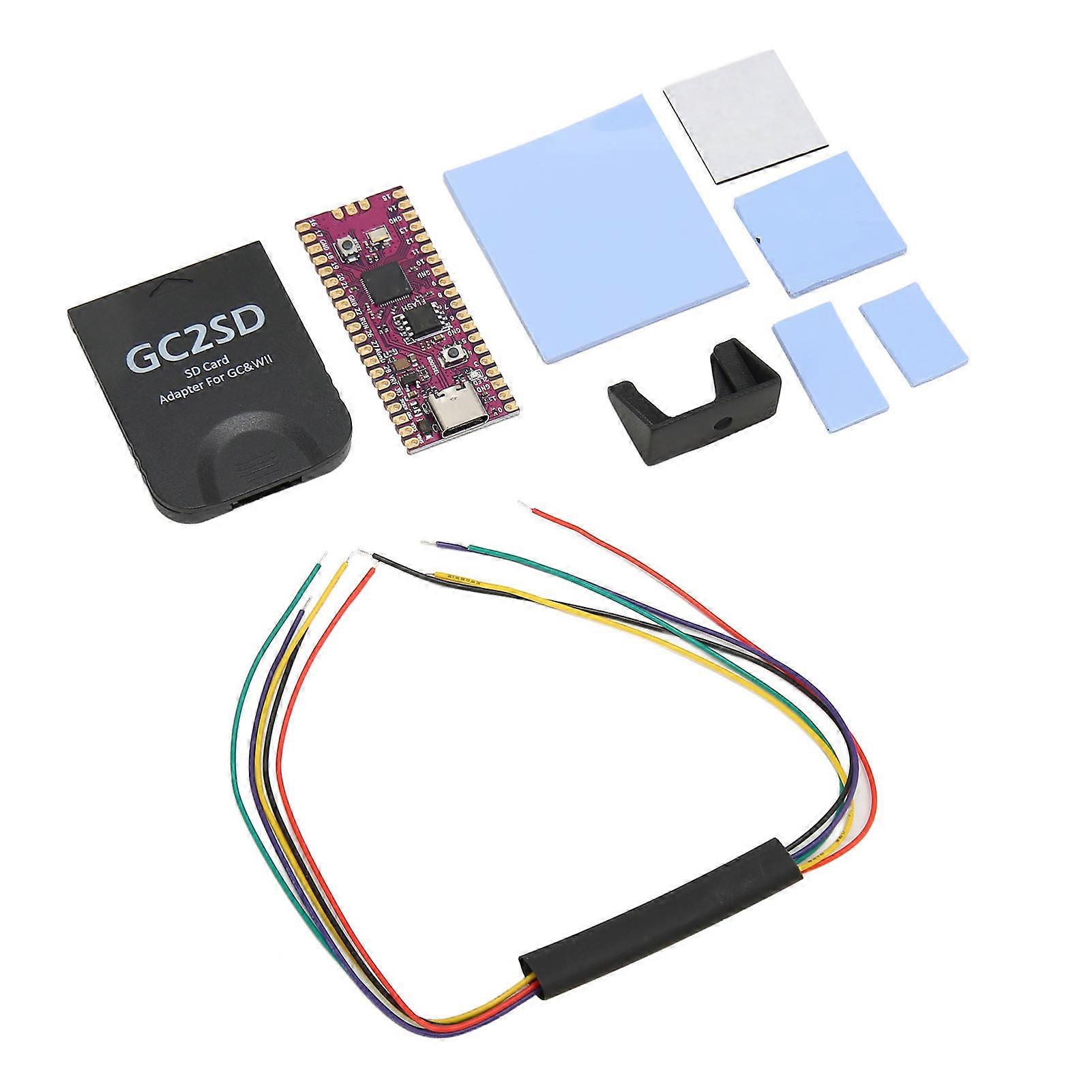 Microcontroller Board Dual Core 264KB ARM Cortex M0+Processor Flexible Microcontroller Module for RPi Black