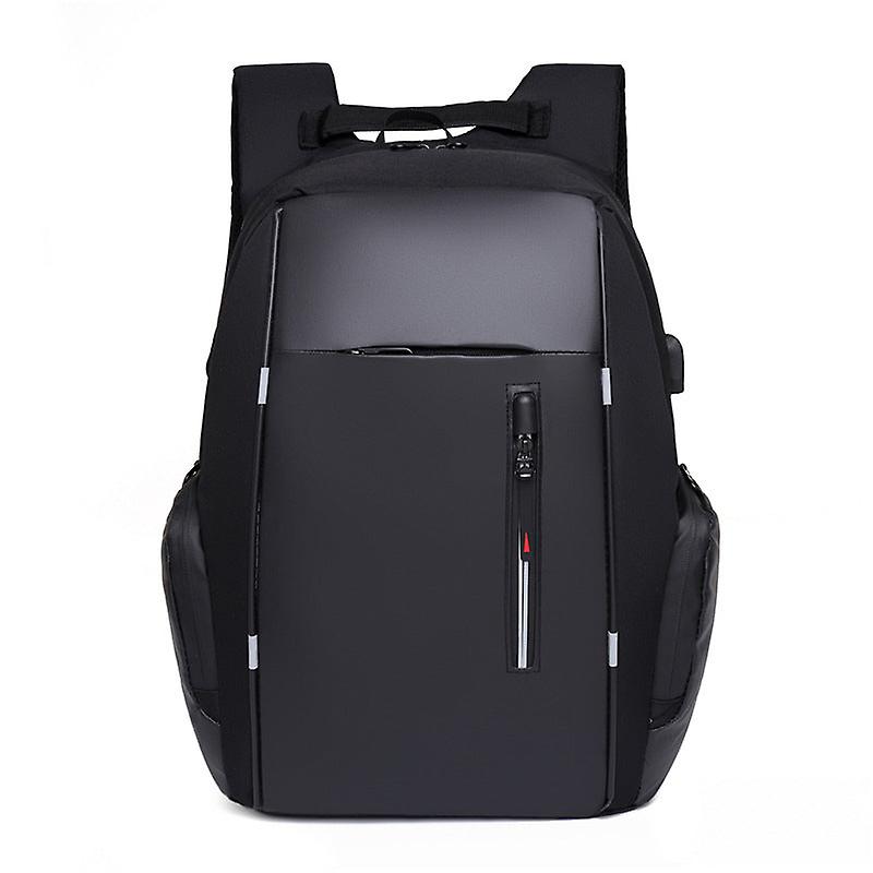 15.6-Inch High-capacity Computer Black Backpack