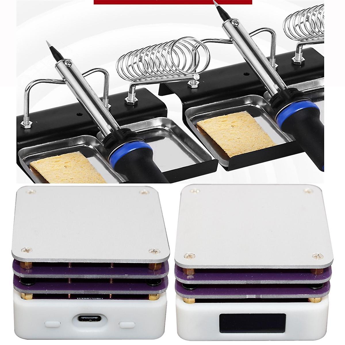 PD 65W Mini Digital Display Adjustable Constant Temperature Heating Table Type-C USB Soldering Heat