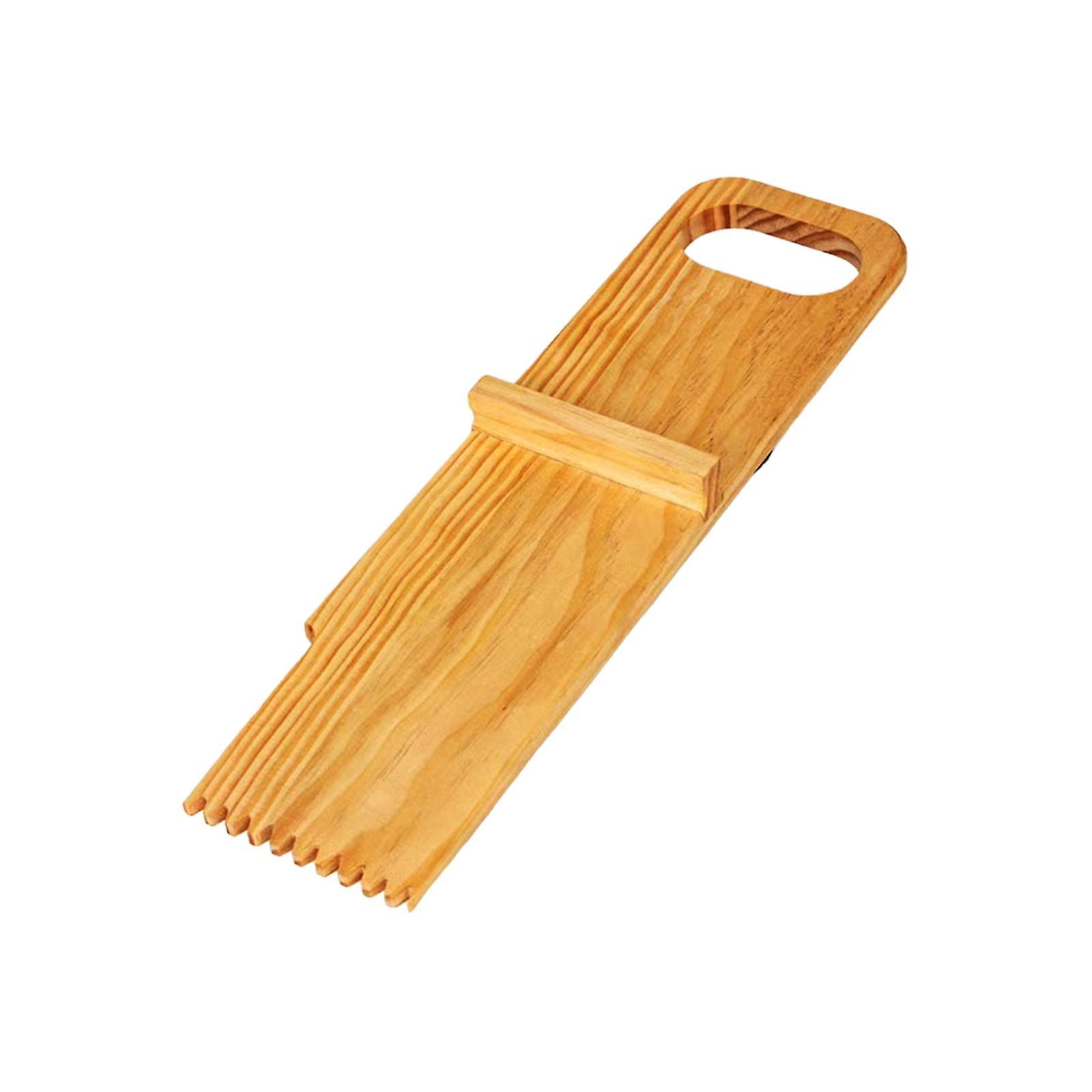 Wooden Grill Scraper Cookware Flat Barbecue Turners for Turning Serving Frying with bottle opener