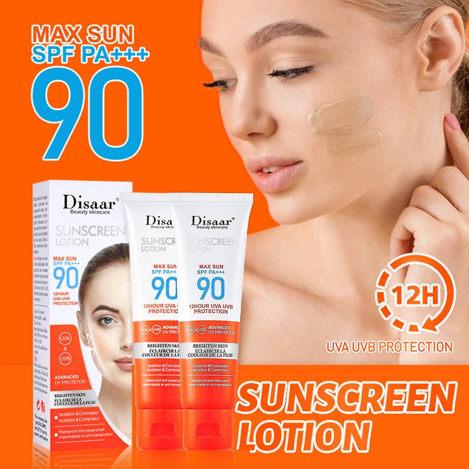 Friday 2023 Sunscreen Waterproof Sweat Non-greasy Sunscreen 5pcs