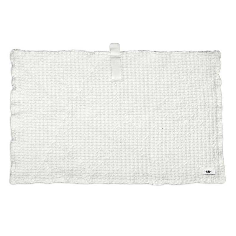 Big Waffle Bath Mat - Natural White