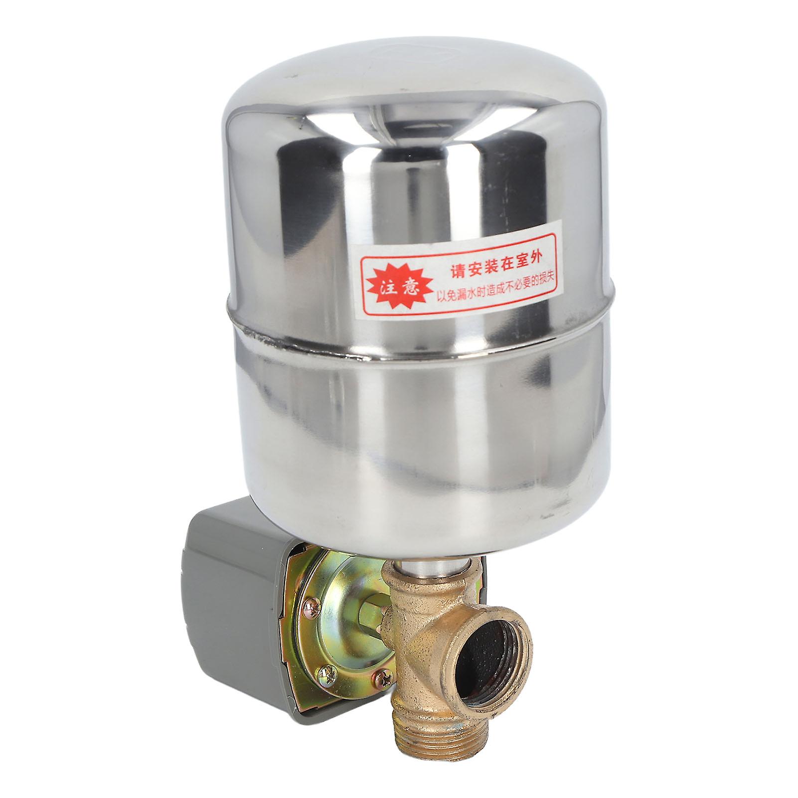 Double Rod Stainless Steel Pressure Tank Booster Self Priming Pump Water Pump Pressure Switch 110V to 230V
