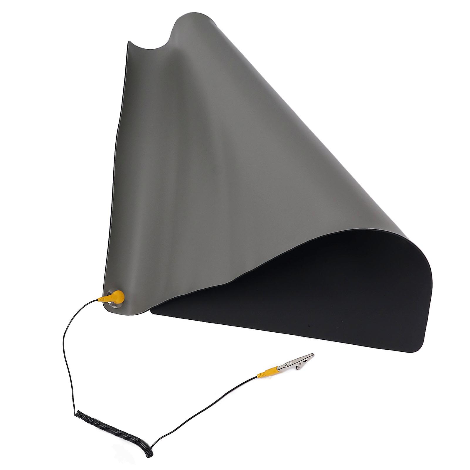 Antistatic Rubber Non Slip Workbench Pad with Grounding Wire for Electronic Maintenance