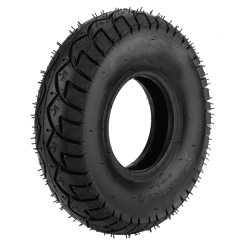 Rubber Outer Tire 4.10/3.50-5 12in Inflatable Cart Trolley Wheel