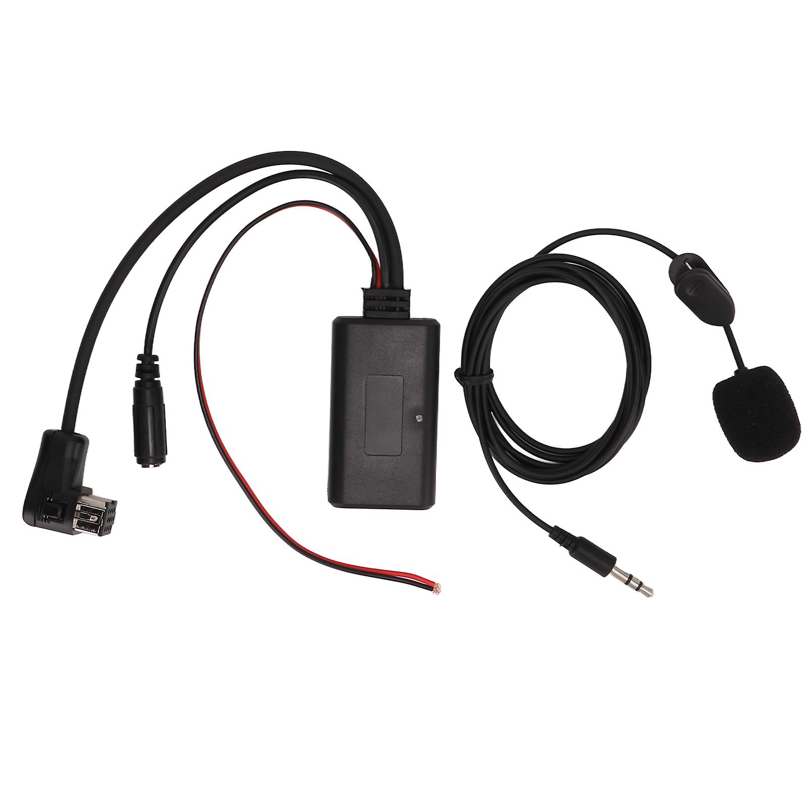 CD DVD Car Audio Bluetooth Adapter with Microphone Compatible for Pioneer P99 P01 High-Quality Connection Durable Material Easy Installation Plug and