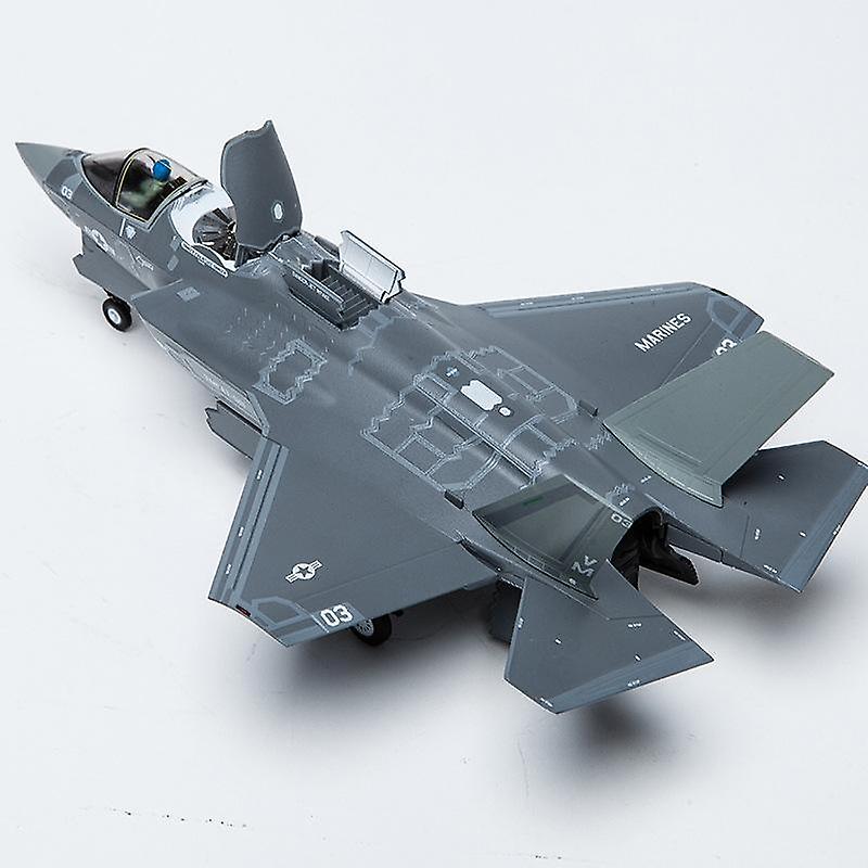 Fighter F35B simulation alloy aircraft model gift collection metal ornaments