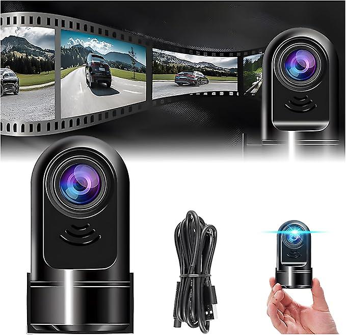 360Rotating Car Driving Recorder Durable High-Definition Video Camera for SUV Vehicle