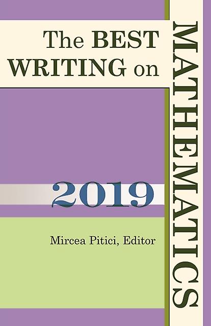The Best Writing On Mathematics 2019 Paperback