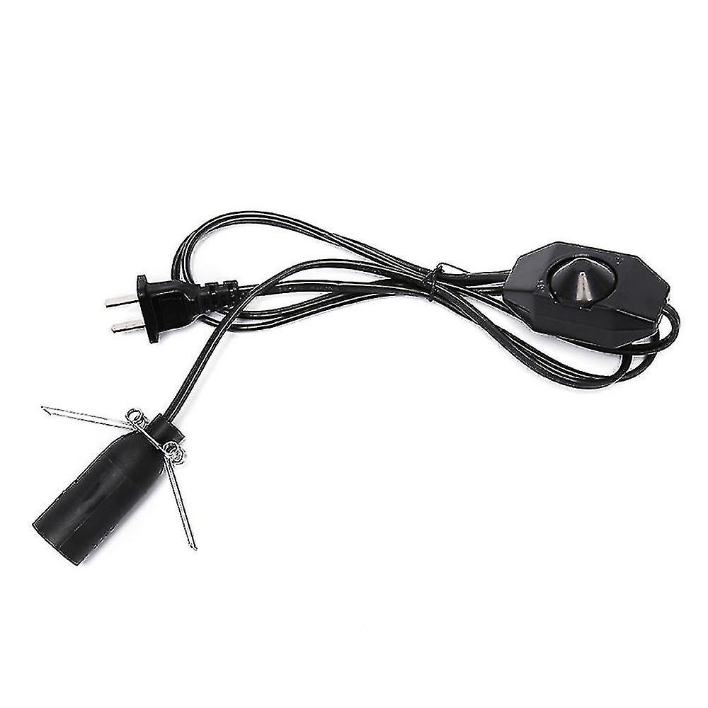 Salt Lamp Dimmer Control Switch Power Cable Cord E14 Socket Us Plug-AL