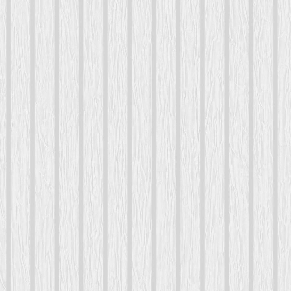 Debona Crystal White Glitter Wood Slats Wallpaper