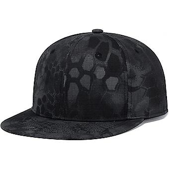 Classic Snapback Hat Hip Hop Flat Bill Visor Cap - Unisex Adult Adjustable Baseball Hats_HMY018