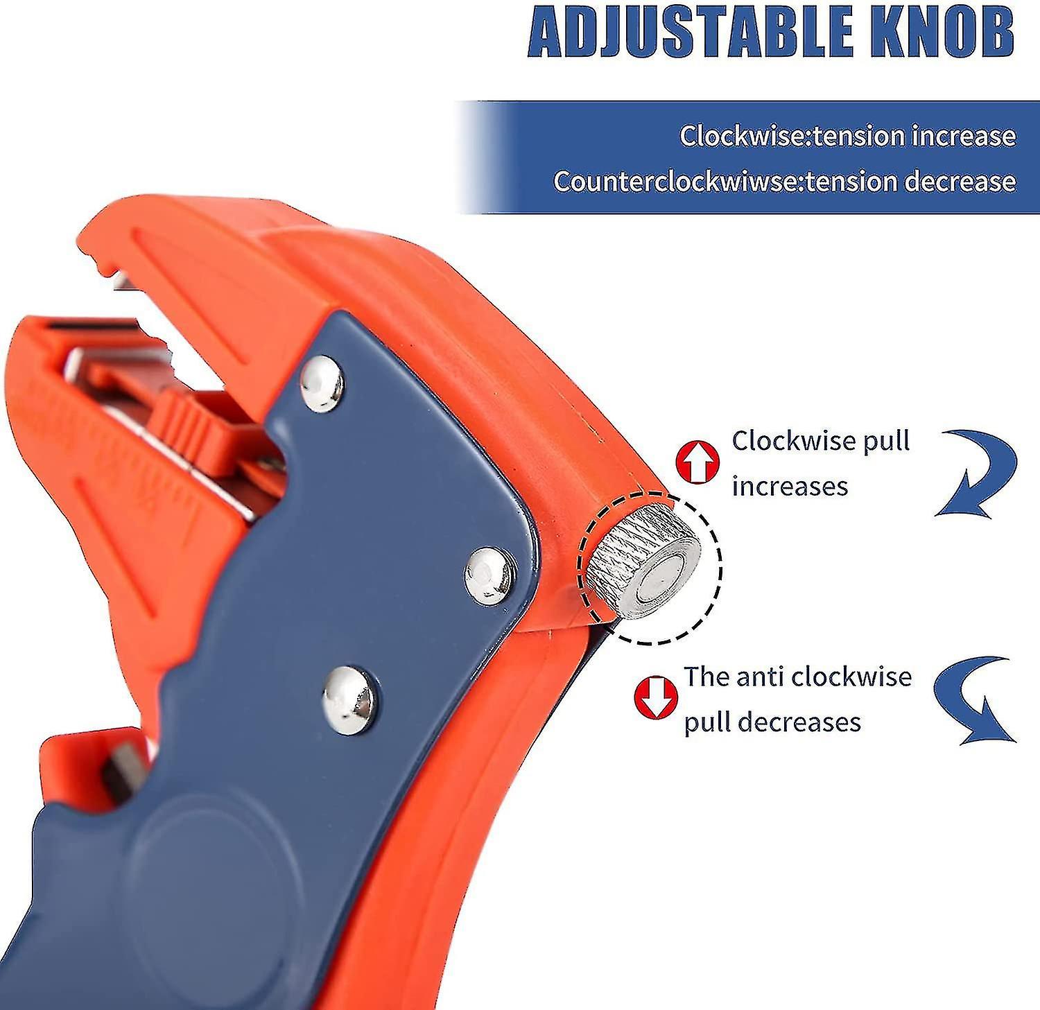 2-in-1 Heavy Duty Wire Stripper and Automatic Cutter for Electrical Wire