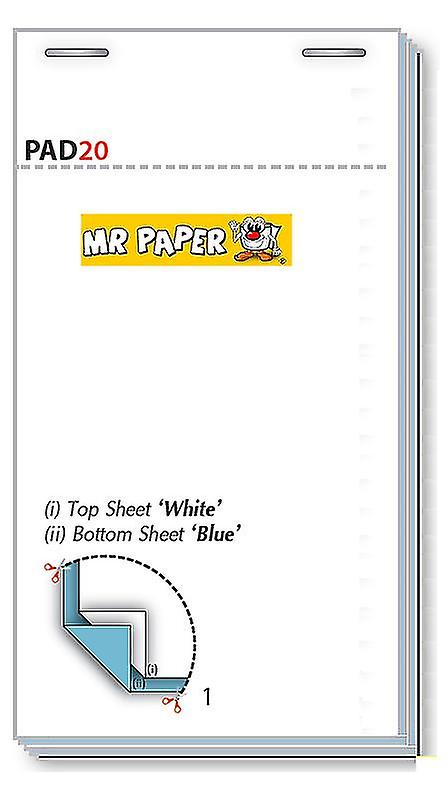 Restaurant Pads / Waiter Order Pads - 2 Ply Multicoloured