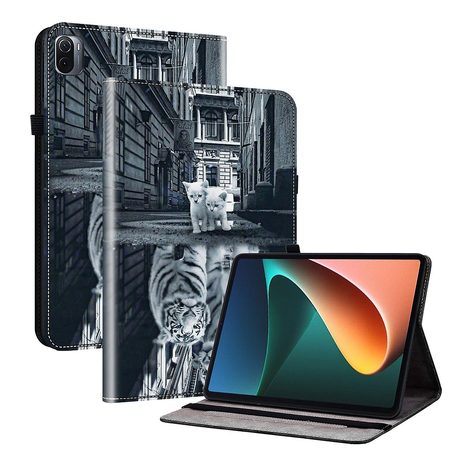 Painted Leather Case For Xiaomi Pad 5 / Pad 5 Pro