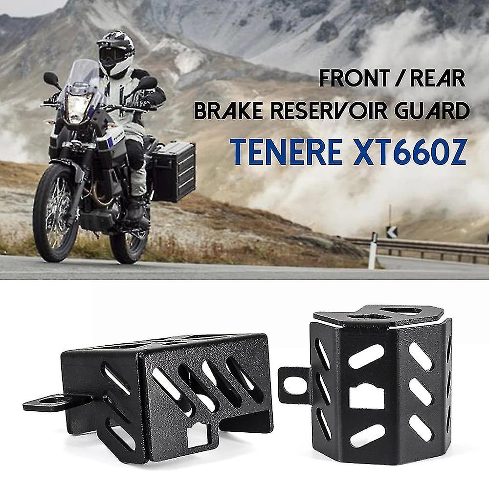 Motorcycle Accessories Front / Rear Brake Reservoir Protective Guard Oil Cup Protector Cover For Yam