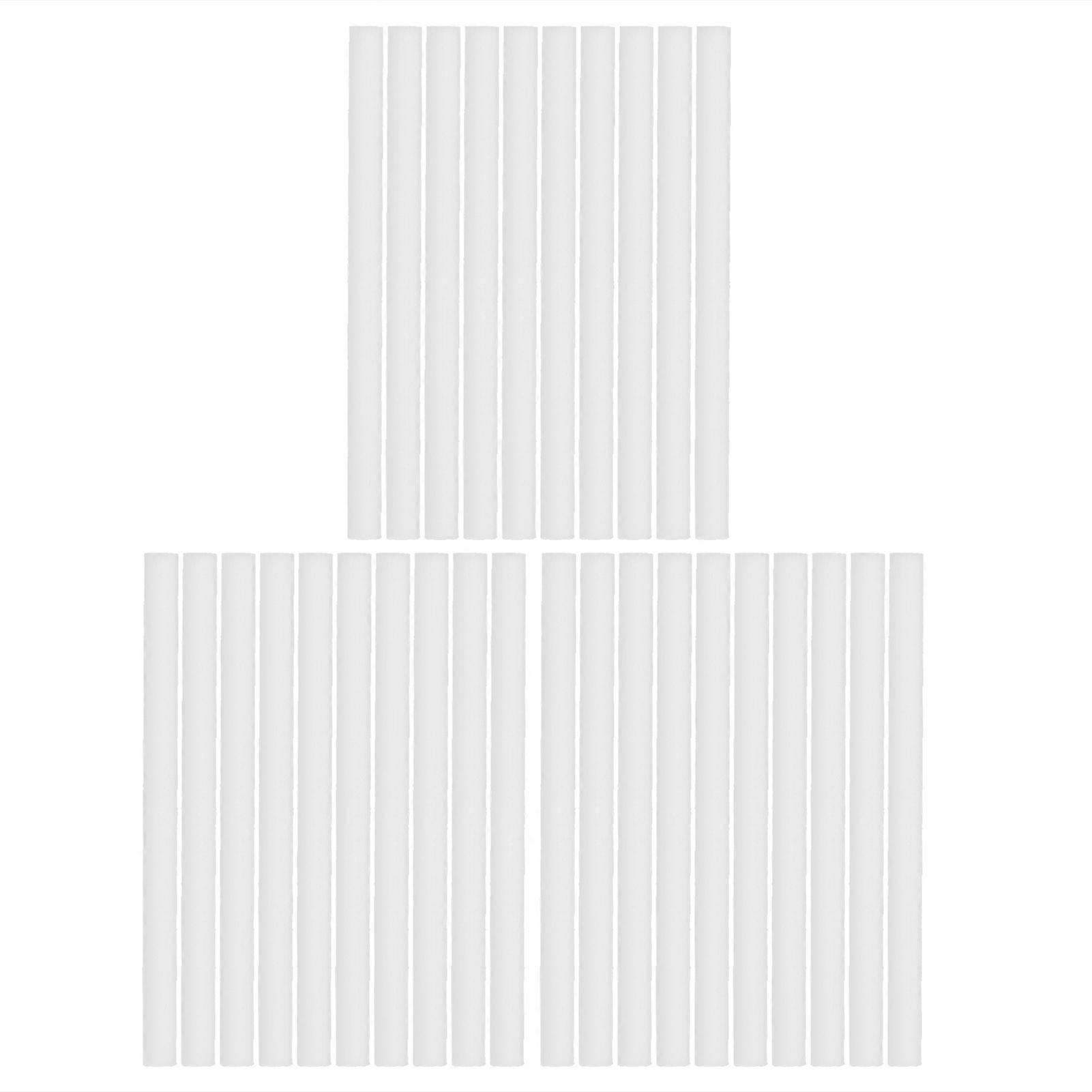 Lot de 30 cotons-tiges absorbants pour humidificateur, diffuseur d'air, atomiseur, 5 x 80 mm