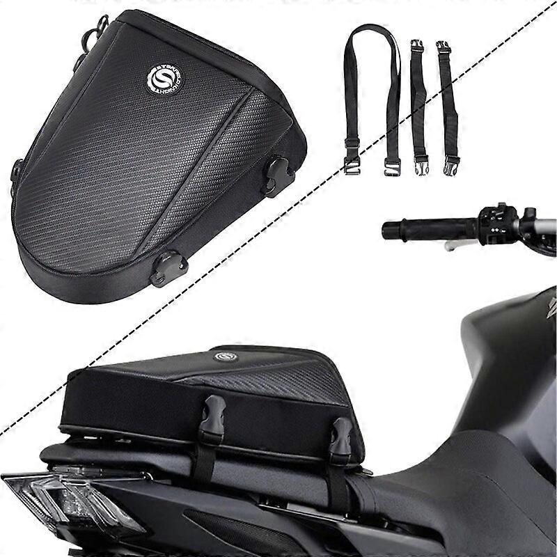 Sacoche De Selle Moto Pour BMW (G310R, S1000XR/R, F900XR/R, R1250GS, Etc.) - Polyester étanche - Dimensions 24x29x13.5 Cm - Installation Rapide, Fond Antidérapant - 9