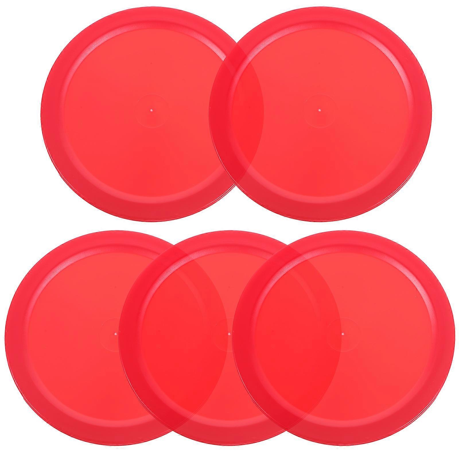 5個テーブルホッケーパックエアホッケーパックテーブルホッケー交換ピースホッケーアクセサリー