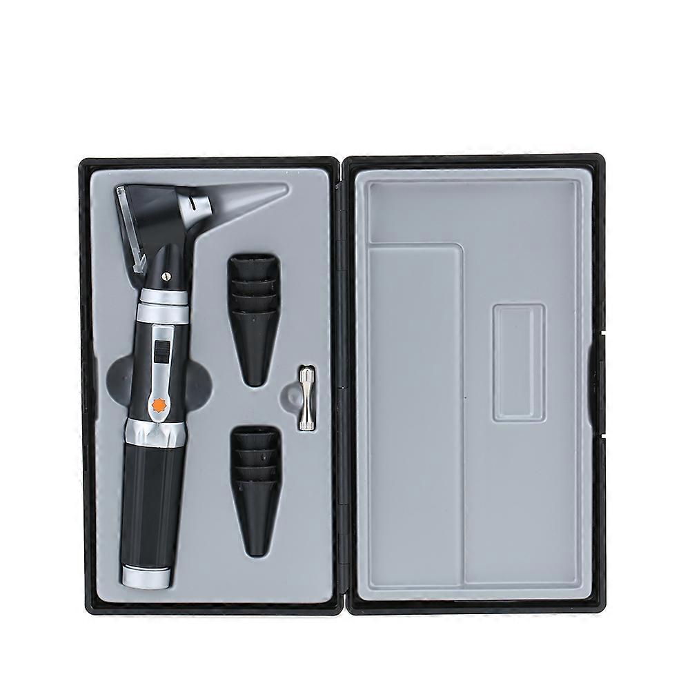 Medical Otoscope 3x True View Full Spectrum Home Physician Ear Care Diagnostic Set With 8 Tips For Adult & Child Ear Care Tool
