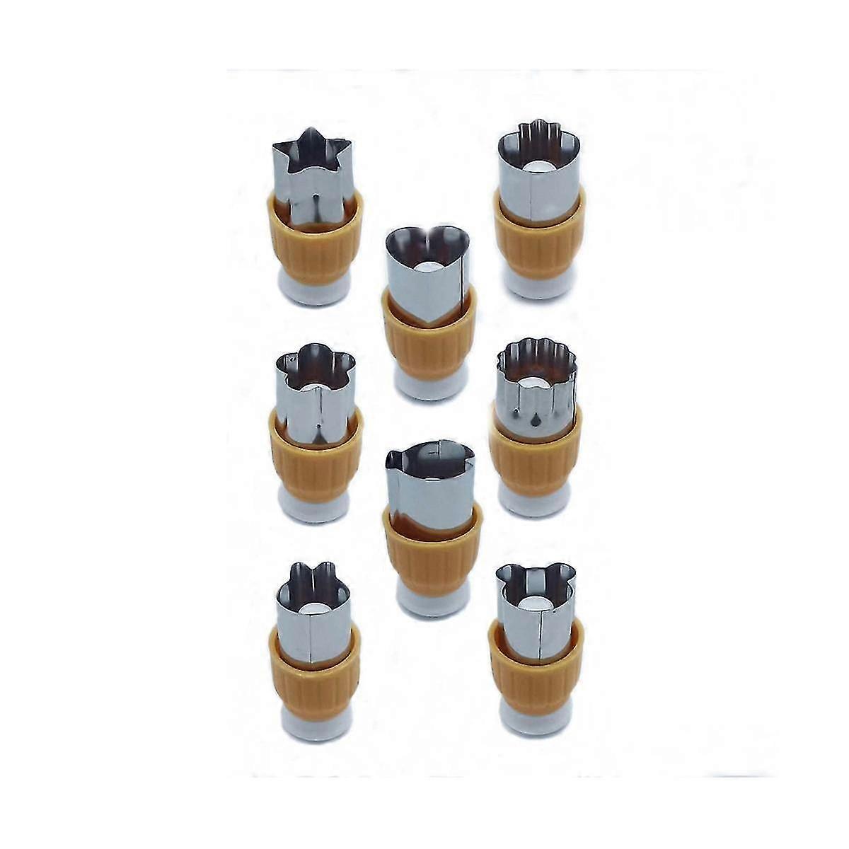 Press Type Vegetable Cookie , Fruit Cookie With Protective Handle For Party Baking, (yellow)