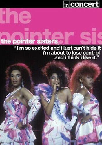 The Pointer Sisters In Concert DVD (2007) The Pointer Sisters cert E - Region 2