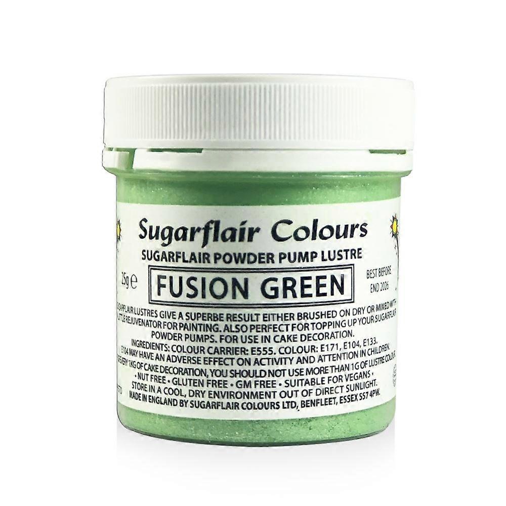 Sugarflair Αντλία Πούδρας Lustre Refill 25g - Fusion Green