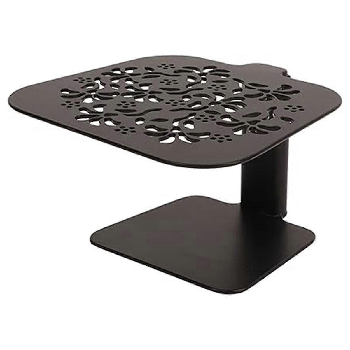 Coffee Machine Electronic Scale Bracket, Extraction and Weighing Adjustable Bracket, Coffee Weighing Stand (Black 2)